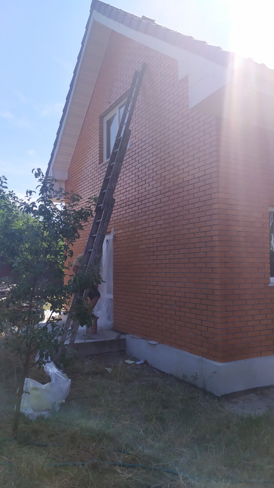 Подготовка объекта к утеплению. Гидрофобизация
